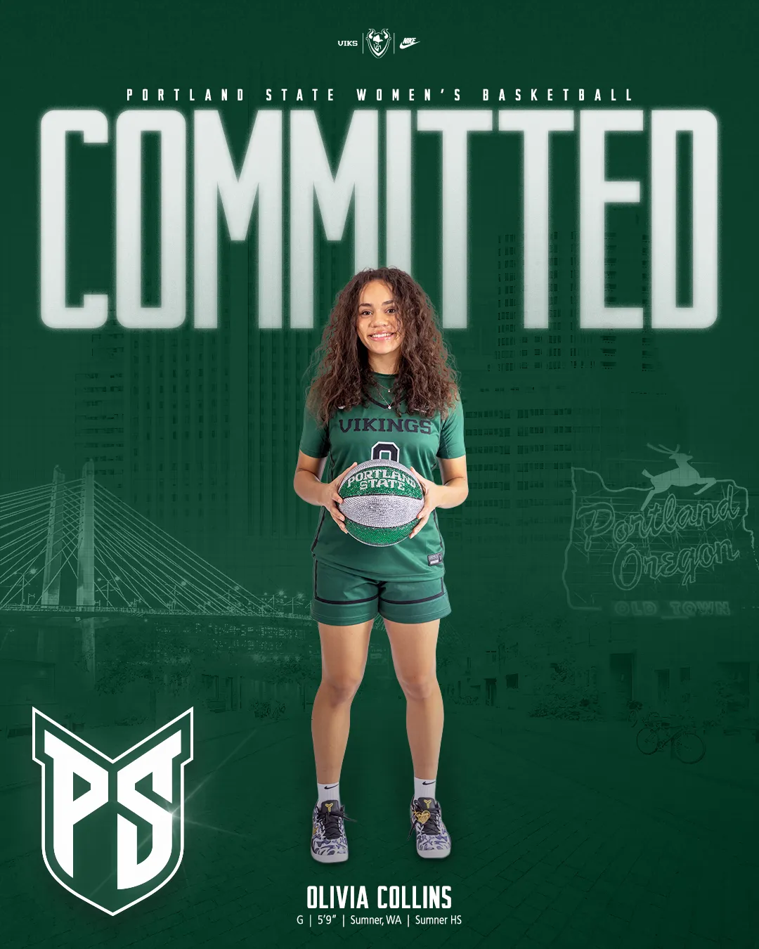 Mentally StrongHer client Olivia announcing her Division I basketball commitment